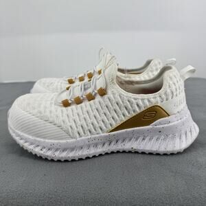 Skechers Tilido Vaydi 108132 White Slip Resistant Work Shoes Womens 7